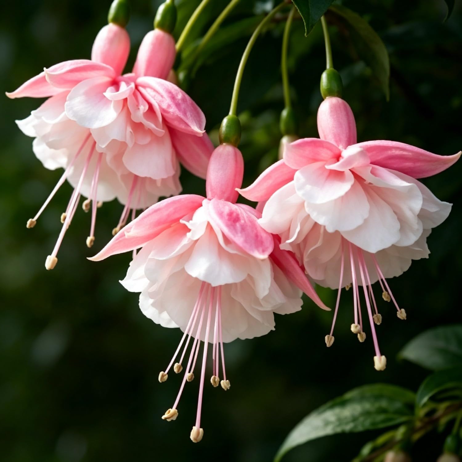 Fuchsia Seeds-Hardy Perennial， Excellent Display Indoor，Balcony，Garden