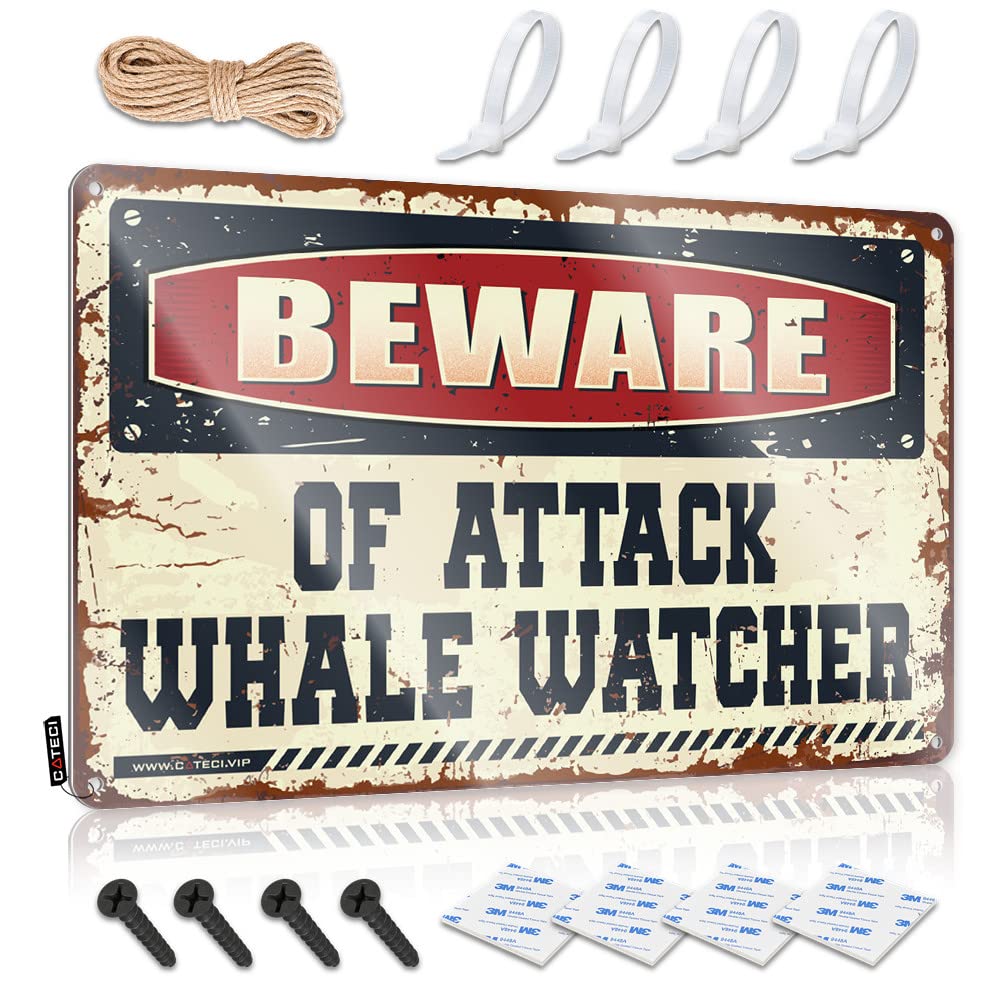 Statue Decor Birthday Gift | Beware Of Attack Whale Watcher Western Paw Decoration(20X30CM)