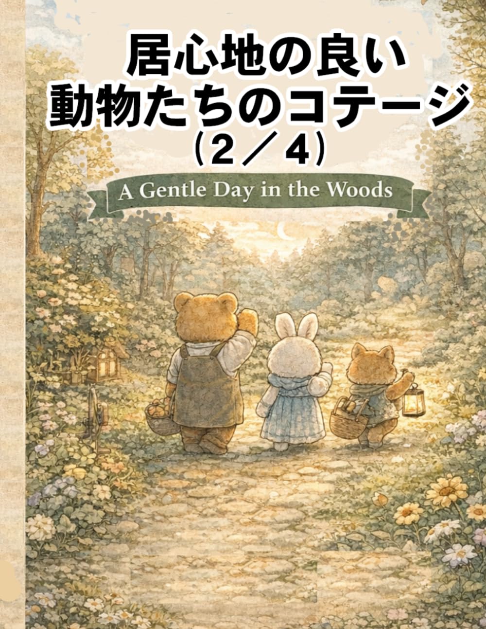 居心地の良い動物たちのコテージ （２／４）: 森での穏やかな一日