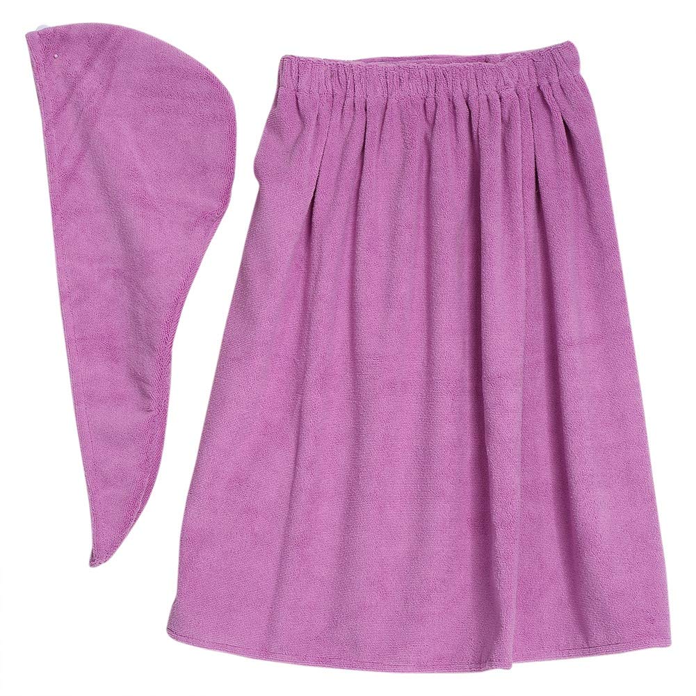 HURRISE Spa Bath Body Wrap Hair Dryer Set, Women Body Wrap Body Wrap Towel with Fast Dry Hair Drying ()