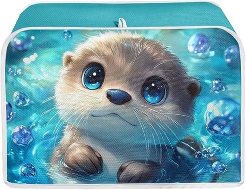 Miniatura 23 de ZFRXIGN Cubierta para tostadora de girasol de pollo con ranura ancha de 2 rebanadas, fundas para electrodomésticos pequeños, lavables a máquina,