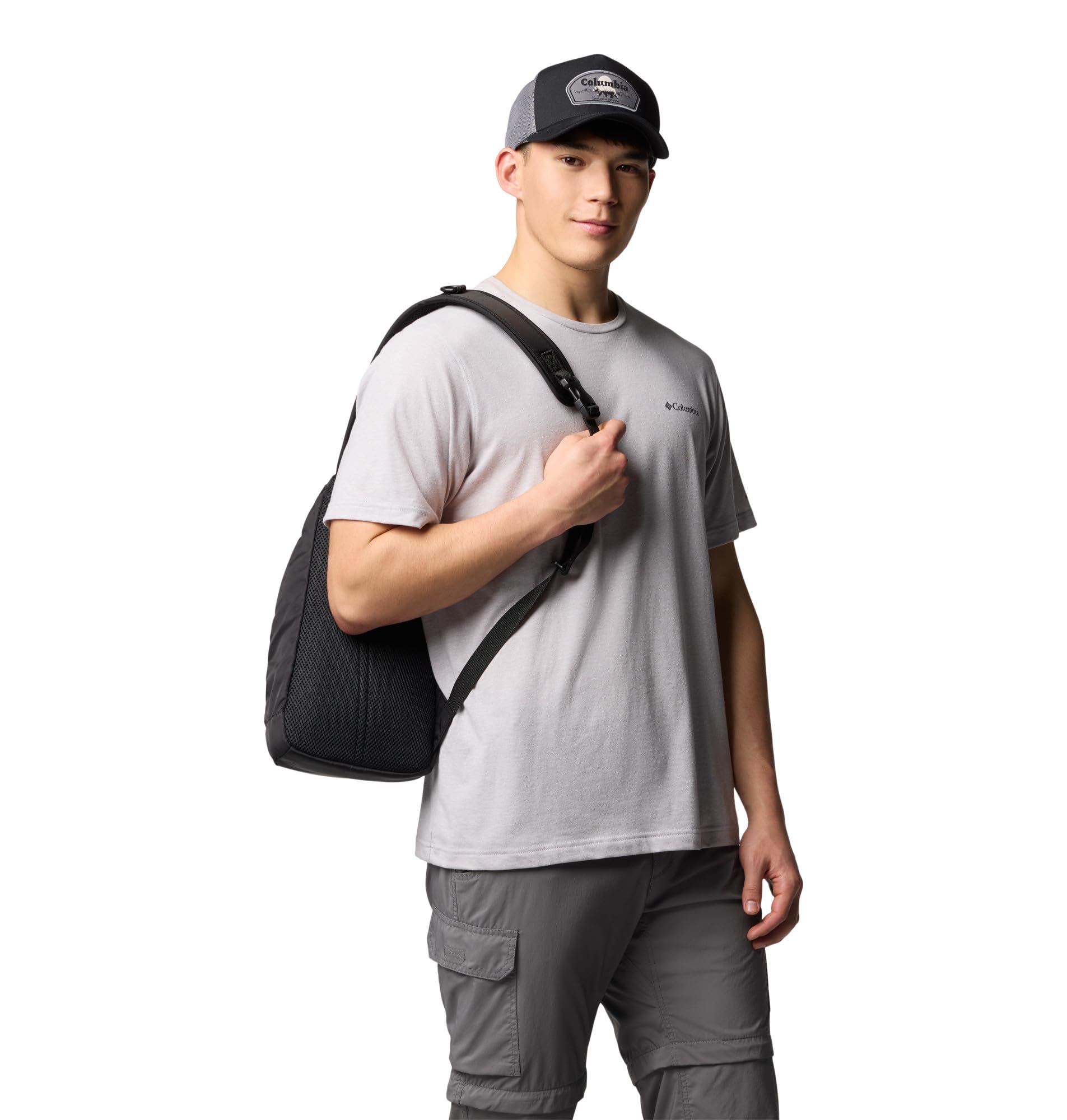 Columbia Great Smoky Garden - Bolso bandolera unisex (talla única), color negro