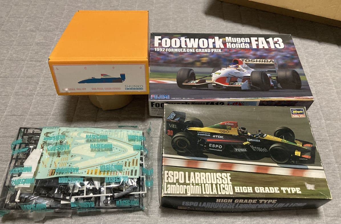 Amazon.co.jp: 120 124 F1 4台セット鈴木亜久里スペシャル LC90