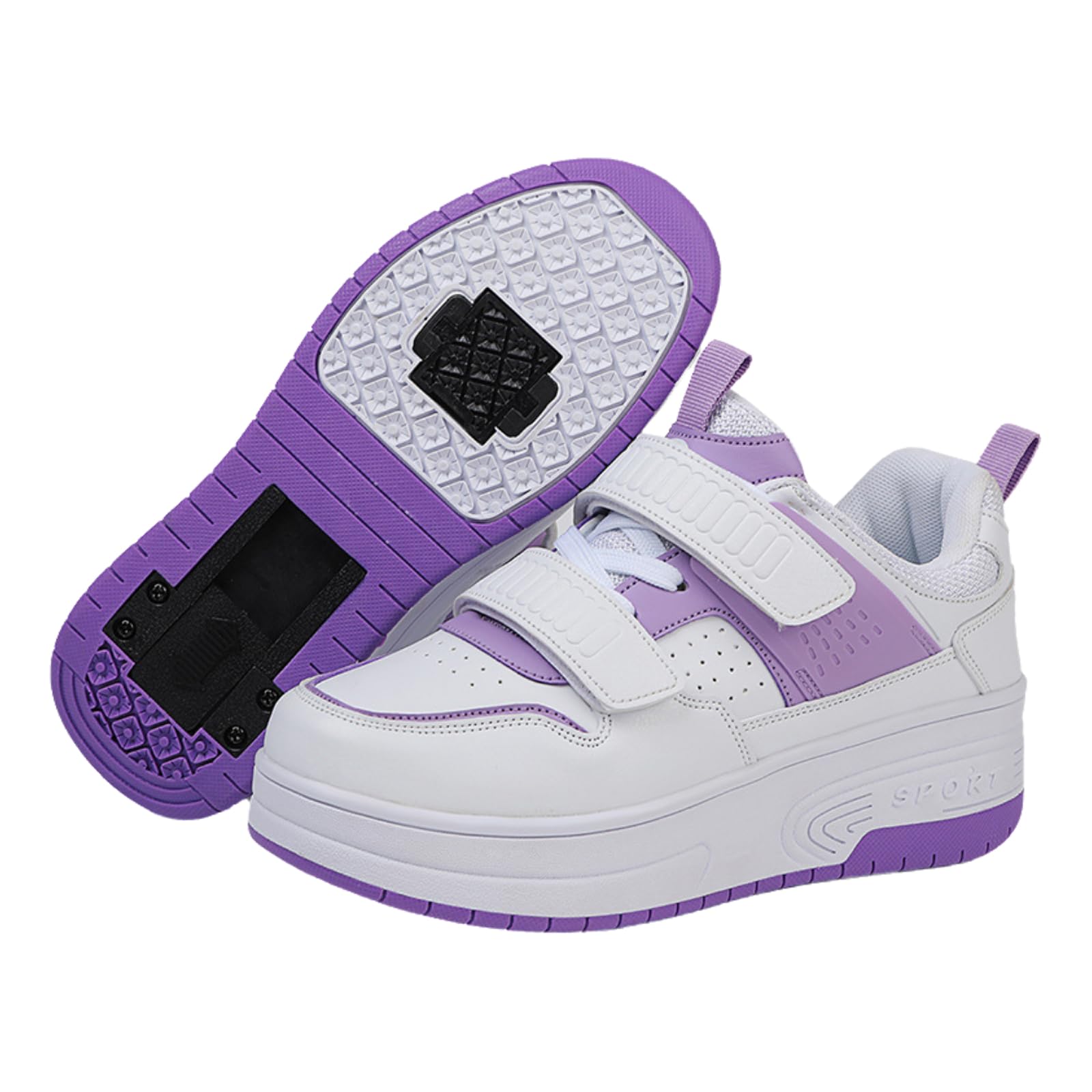 Buty na kółkach, dziecięce buty na kółkach, buty z podwójnymi kółkami, wysuwane wrotki dziecięce, buty na kółkach z 2 kołami