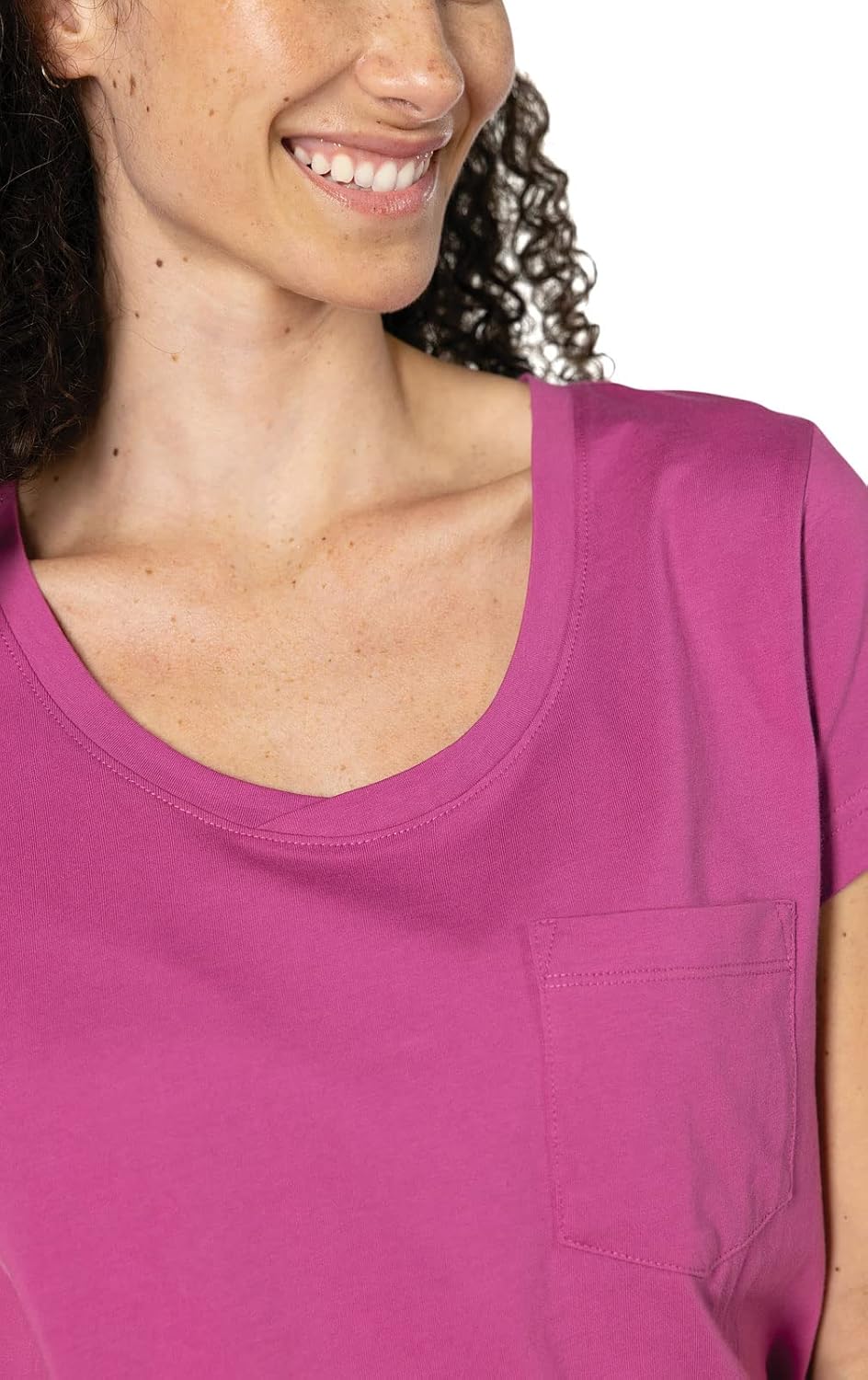 PajamaGram Womens PJs Sets - Ladies Pajamas Capris 100% Cotton - Image 3