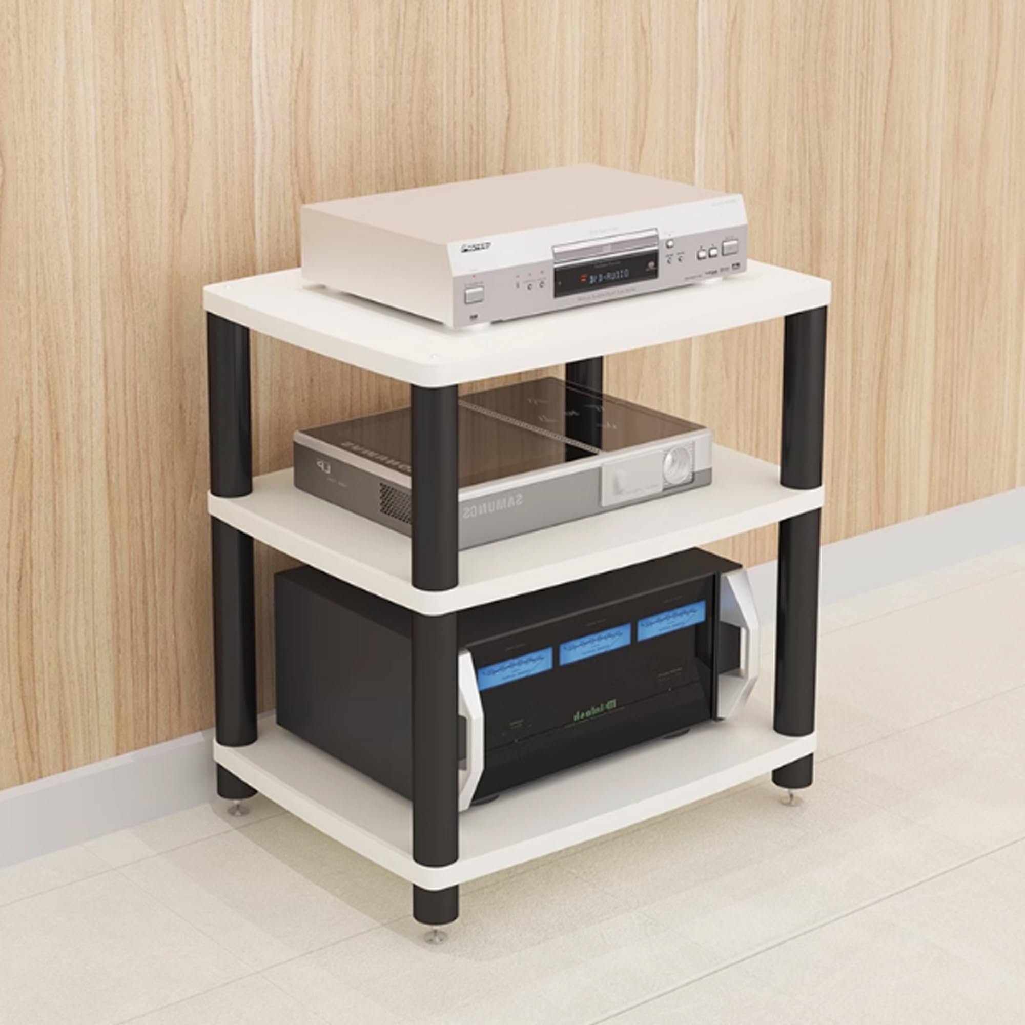 Amplificateur et meuble stéréo en bois pour redécouvrir la pureté de vos vinyles