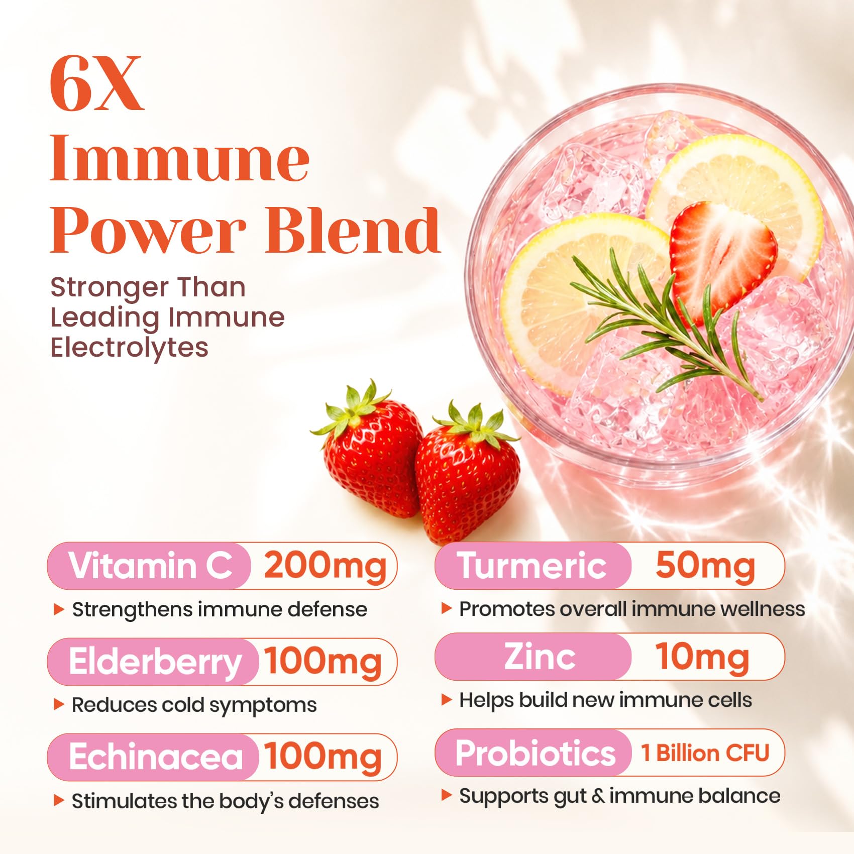Venture Pal Sugar Free Hydration Packets+Immune-Liquid Daily IV Drink Mix — Amazon image 5