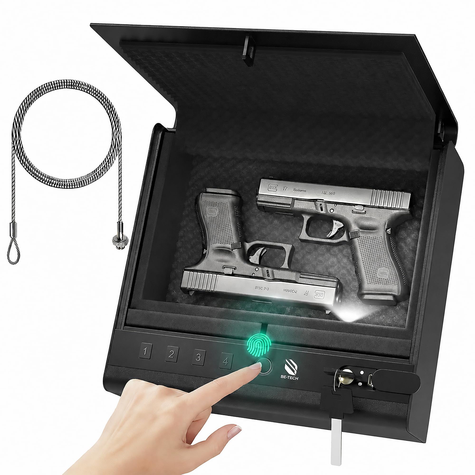 BE-TECH Biometric Gun Safe