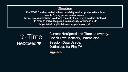 Time Net Speed Monitor : Internet Speed Meter for TV