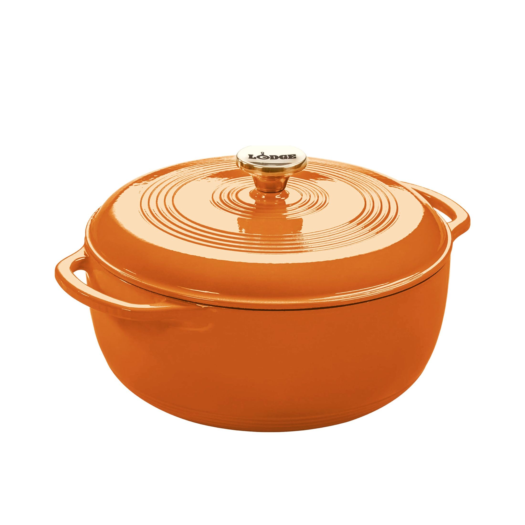 Amazon.com: Lodge Essential Enamel Cast Iron Dutch Oven 6 Quarts