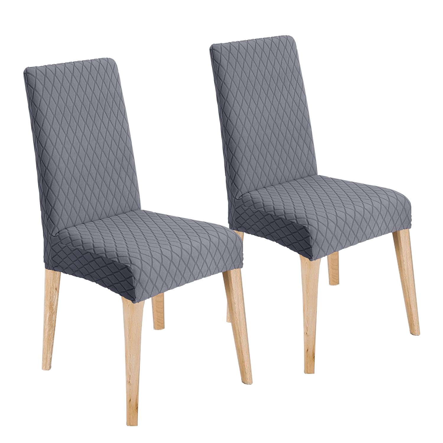 LANSHENG Dining Chair Covers Set of 2,