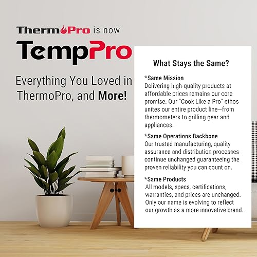 Miniatura 9 de ThermoPro TP49 - Termómetro higrómetro digital para interiores, medidor de humedad, termómetro de habitación con monitor de temperatura y humedad