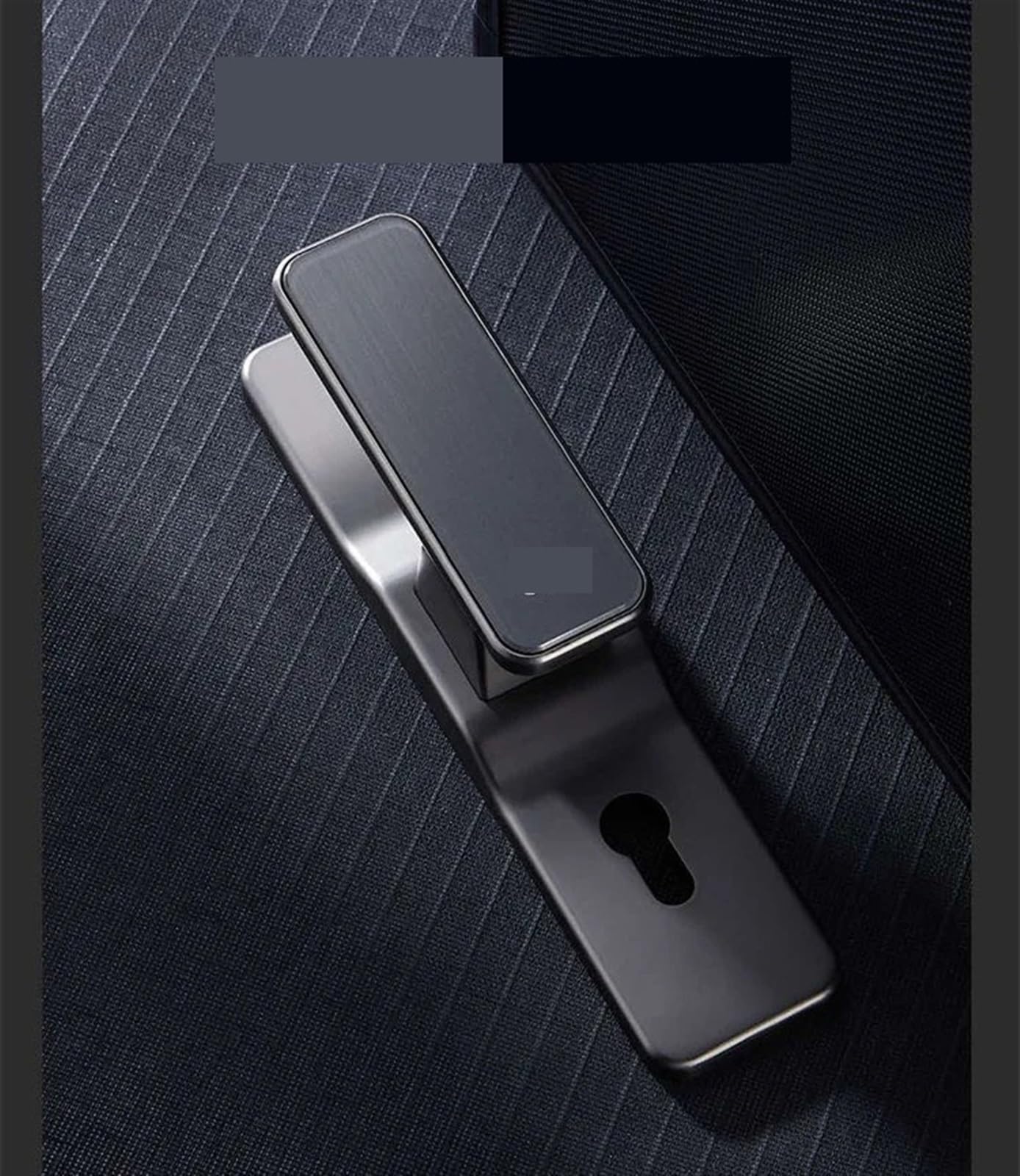 Serrure coulissante en alliage de zinc pour porte intérieure bois