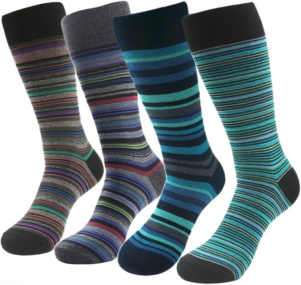 Mens Fashion Socks,SUTTOS Men's Womens Soft Cotton Funky Fashion