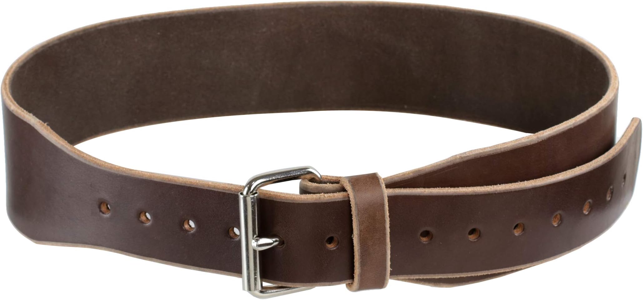 Tool Belt - 3 Inch Width - Full Grain 16 oz Leather - One Piece Construction (Standard 3)