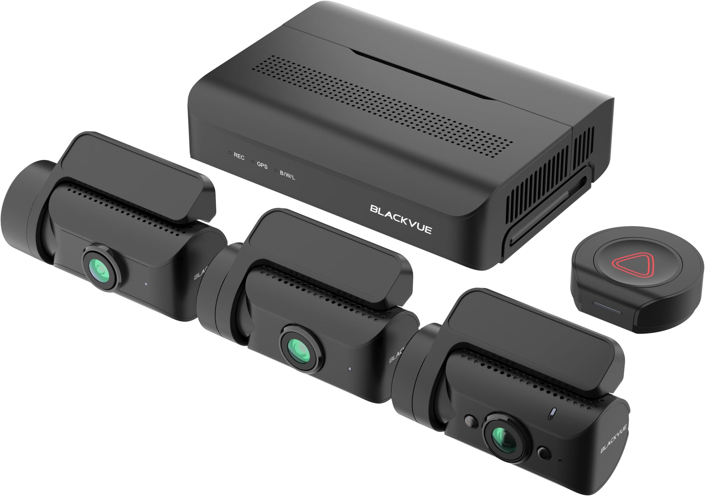 BlackVue DR770X BOX (64 GB) UK Edition - Full HD Front/Rear/Interior Dashcam with Smooth 60fps Video, Wi-Fi, GPS, Intelligent Parking Mode & 4G LTE Capability for always-on Cloud Connectivity