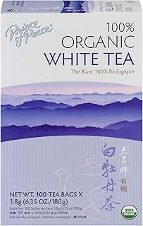 Prince of Peace Organic Premium White Tea 100 tea bags (Pack of 3)