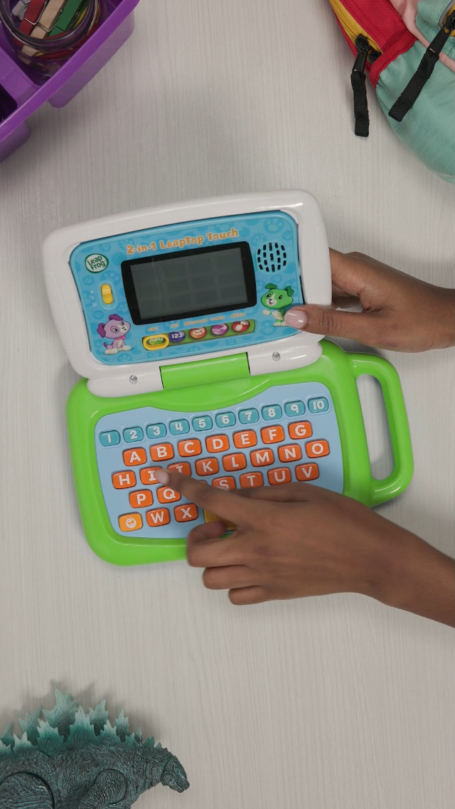 Amazon.com: LeapFrog 2-in-1 LeapTop Touch, Green : Toys & Games