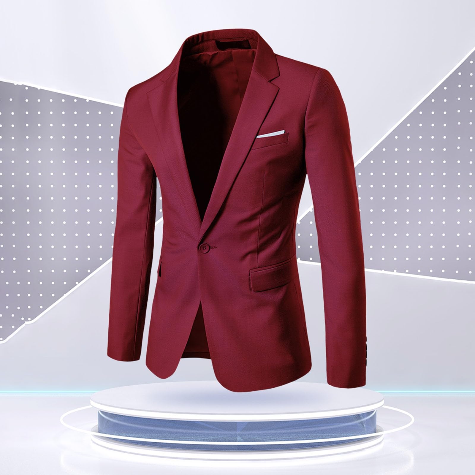 Giacche estive da uomo eleganti da uomo formale giacca da smoking slim fit leggera blazer da matrimonio giacca da festa di ballo con un bottone cappotti da lavoro cappotti da ballo per sposo giacche
