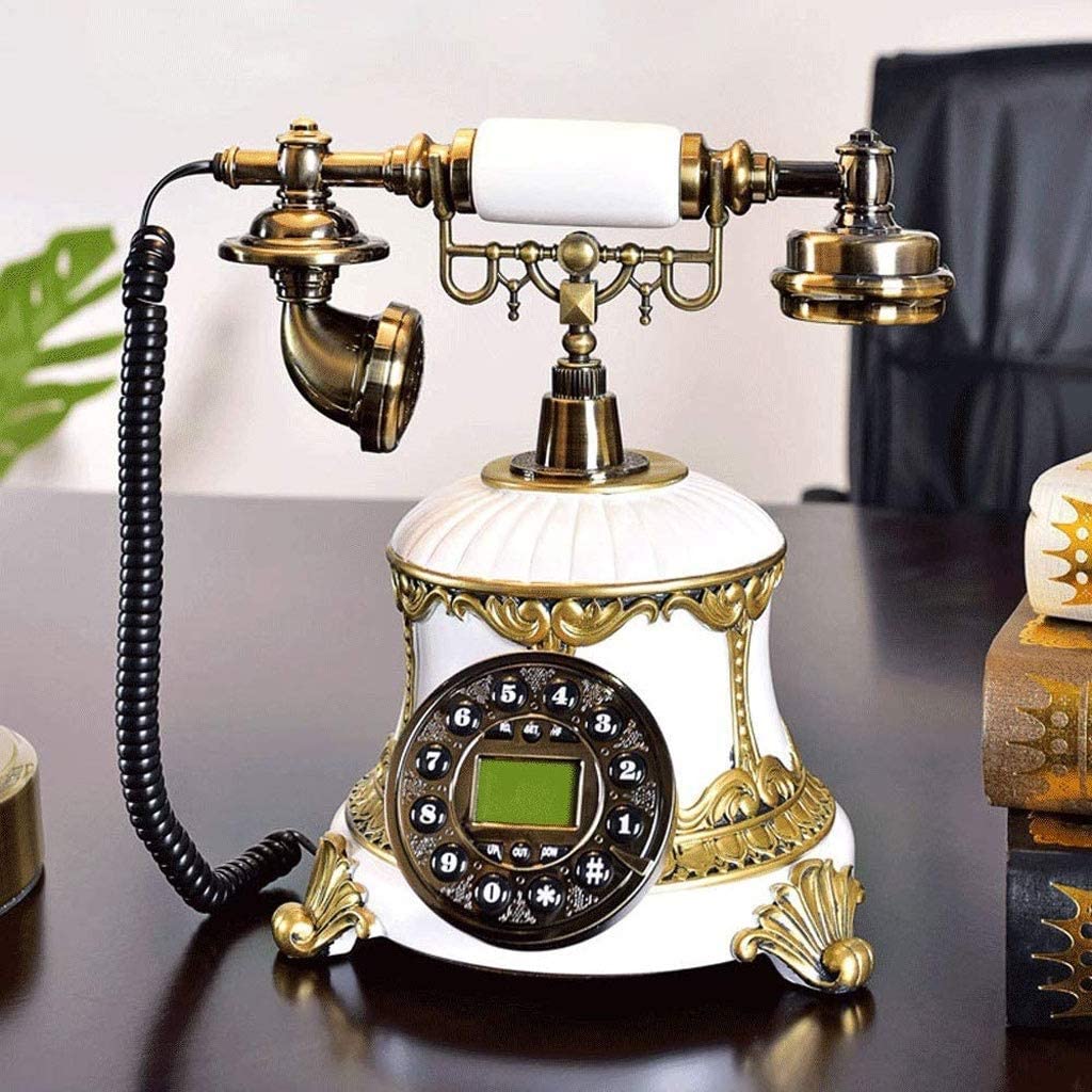Telefono Antico - Telefono Vintage Digitale Fisso Suoneria Classica Europea retrò per Telefono Fisso