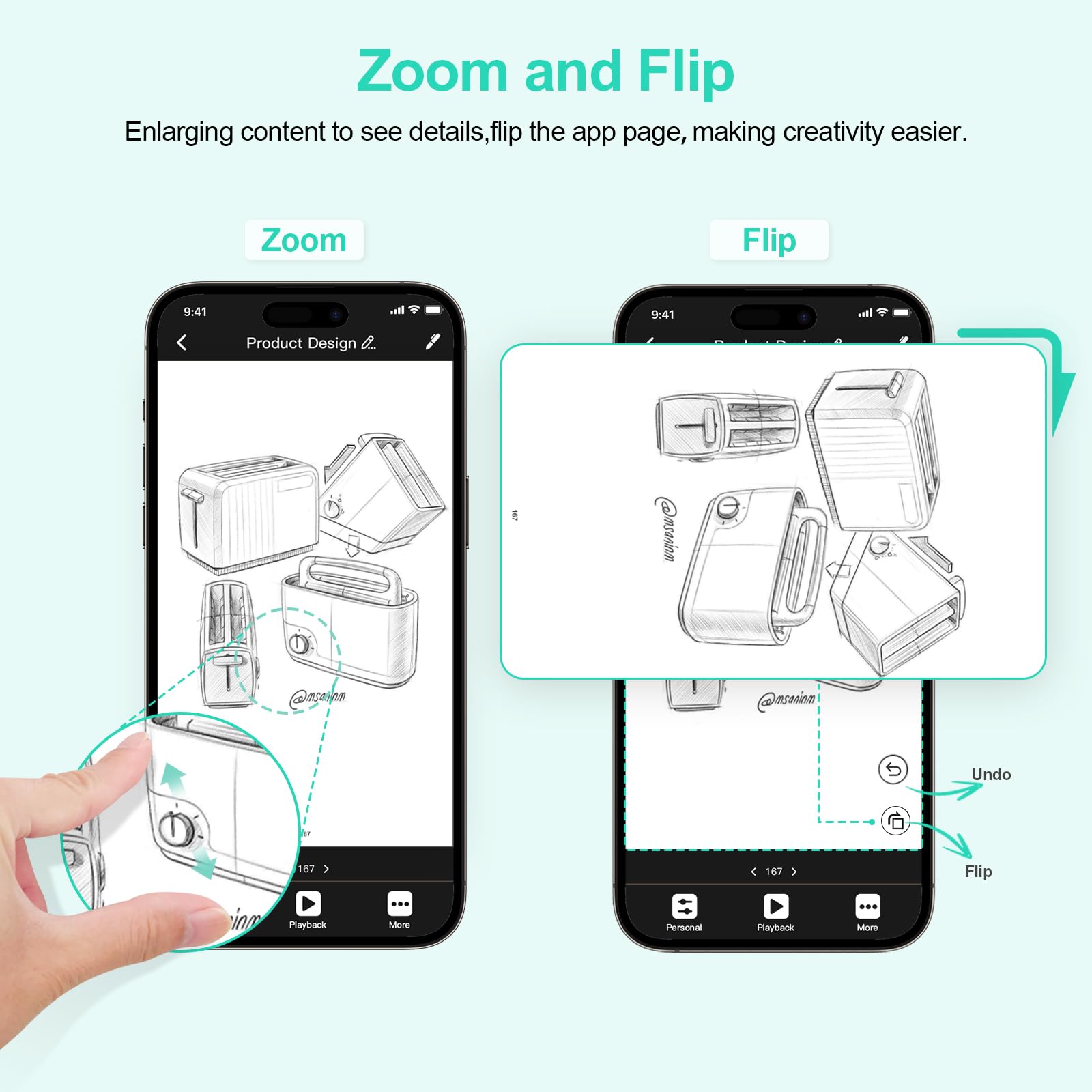 Yuan Smart Pen e Notebook - Set di scrittura Smartpen, penne digitali intelligenti per prendere appunti, sincronizzazione in tempo reale per digitalizzare, archiviare e condividere note cartacee,