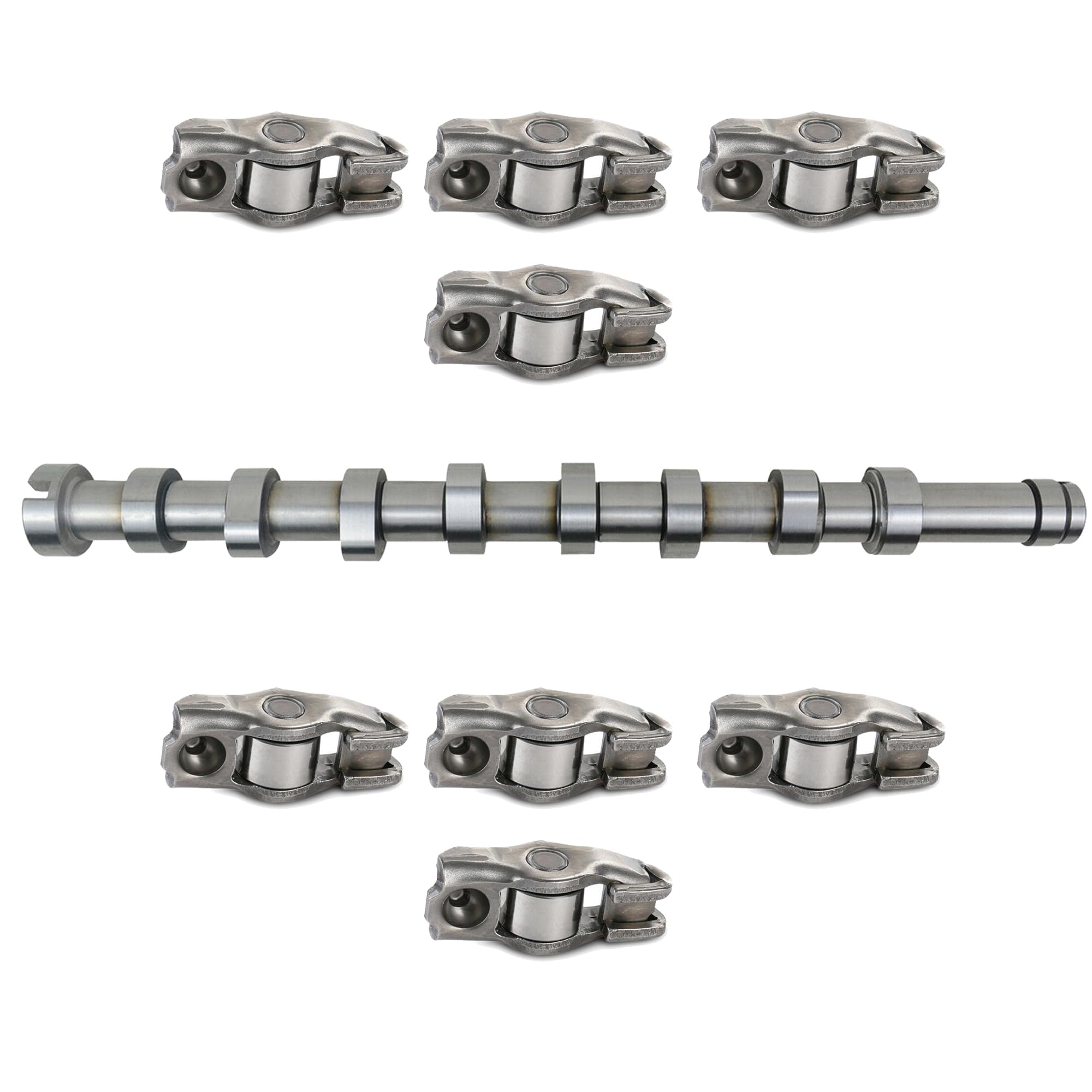 Partsline Kit arbre à cames + 8 culbuteurs pour moteur 1.6 HDi TDCi DV6 compatible avec Berlingo, C3, C4, 207, 208, 308, Partner - 0801.FC 2S6Q6564AA
