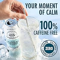 Vista 4 de BrightLeaf Regenerative Organic Sparkling Chamomile Lavender Tea – Cero azúcar y cero calorías – Bebida de té verde orgánico – Ingredientes que