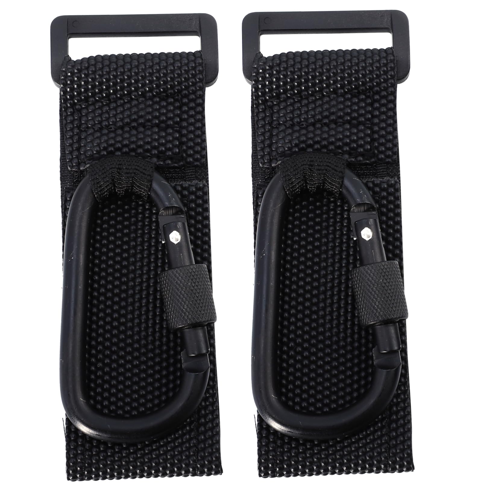 HEMOTON 2pcs Stroller Hangers Pram Wheelchair Hooks Alloy Non-Slip Bag Hanger for Shopping