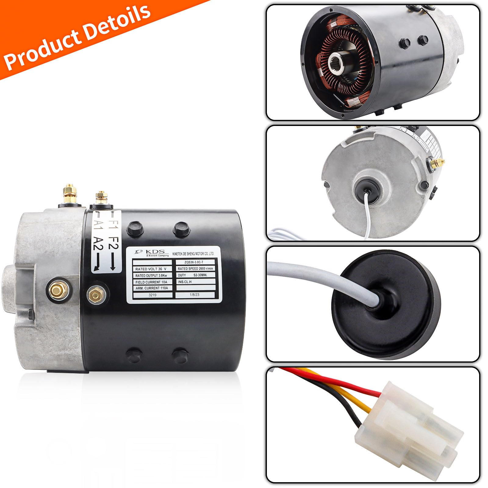 Amazon.com: 73445-G02 DE2-4007 36V Electric Advanced Motor with