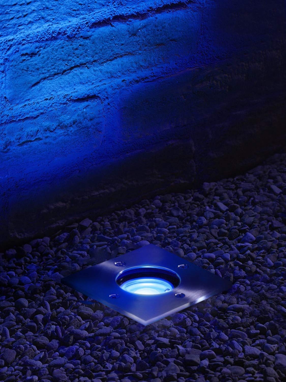 Auraglow Reflektory Wpuszczane Zmiana Koloru IP67, GU10 Smart, Zestaw 4