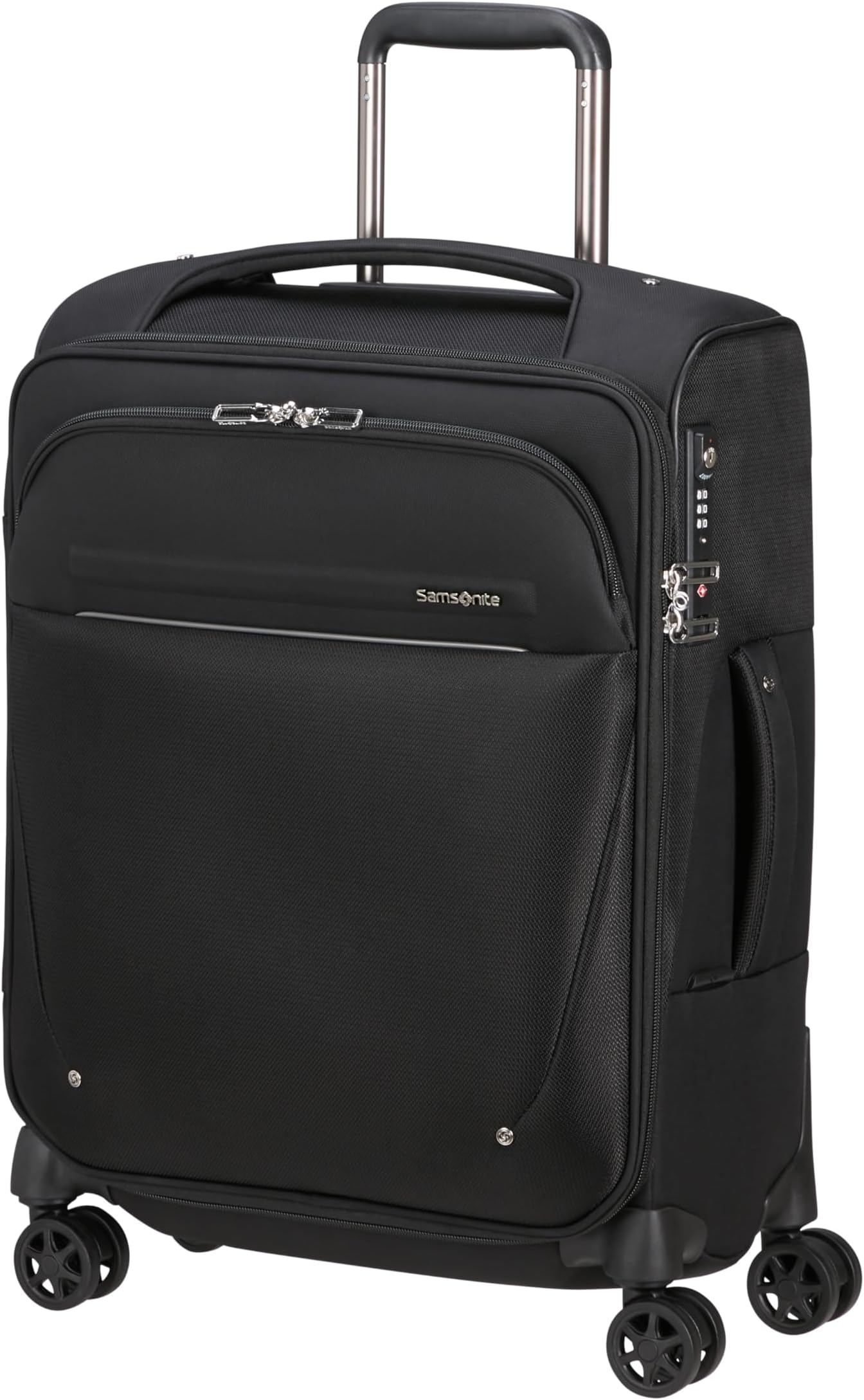 Samsonite B-Lite Icon Spinner S, Hand Luggage, Carry-on Luggage, Black (Eco Black), S (55 cm - 39 L), carry-on luggage