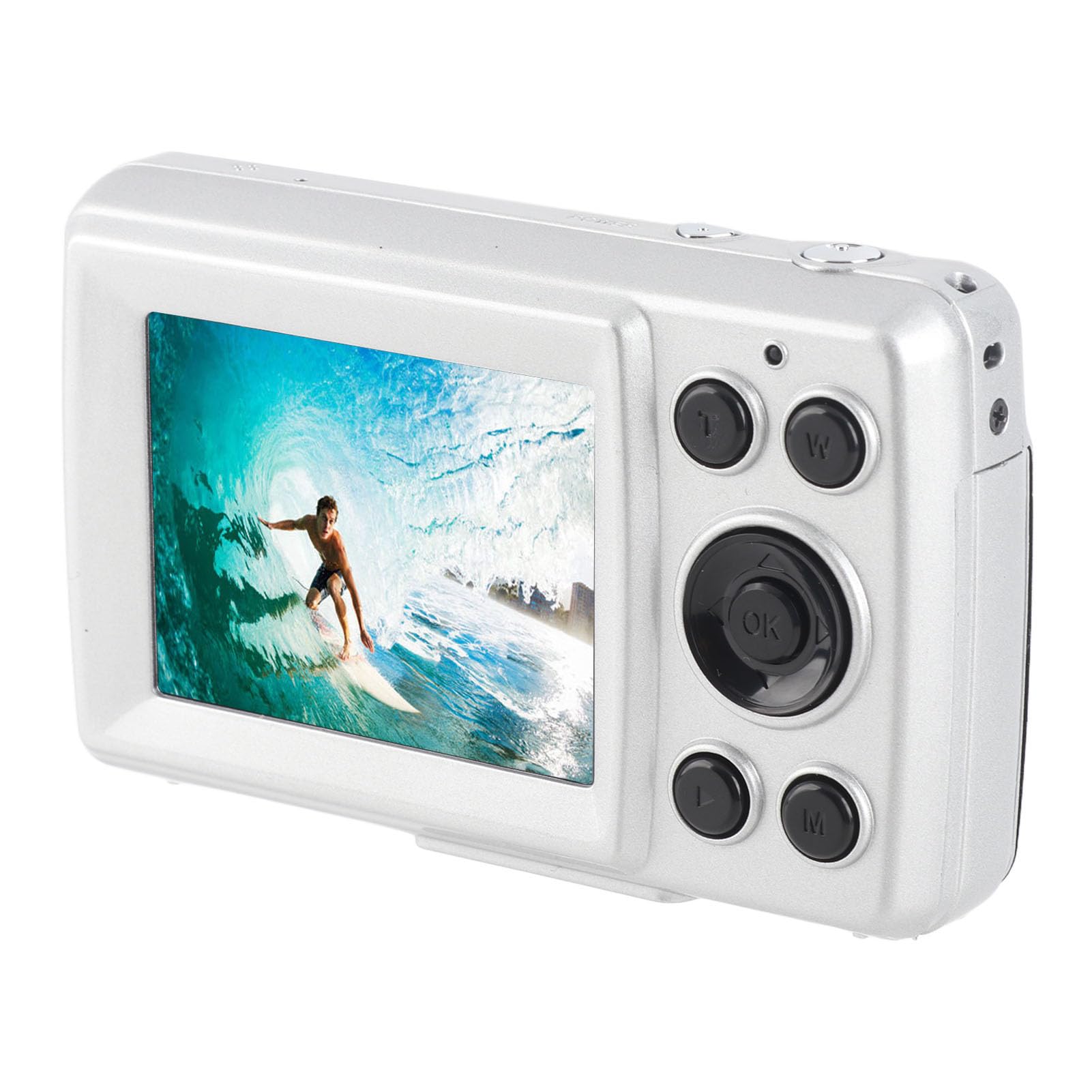 Appareil Photo Numérique Mini Rétro CCD 48MP - Compact, 1080p, Écran 4,3 Cm, Idéal Étudiants Et Enfants (Marron) - 5