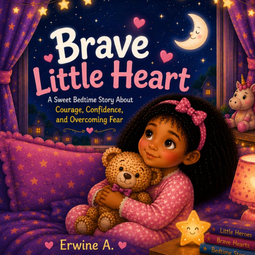 Brave Little Heart: A Sweet Bedtime Story About Courage, Confidence, and Overcoming Fear