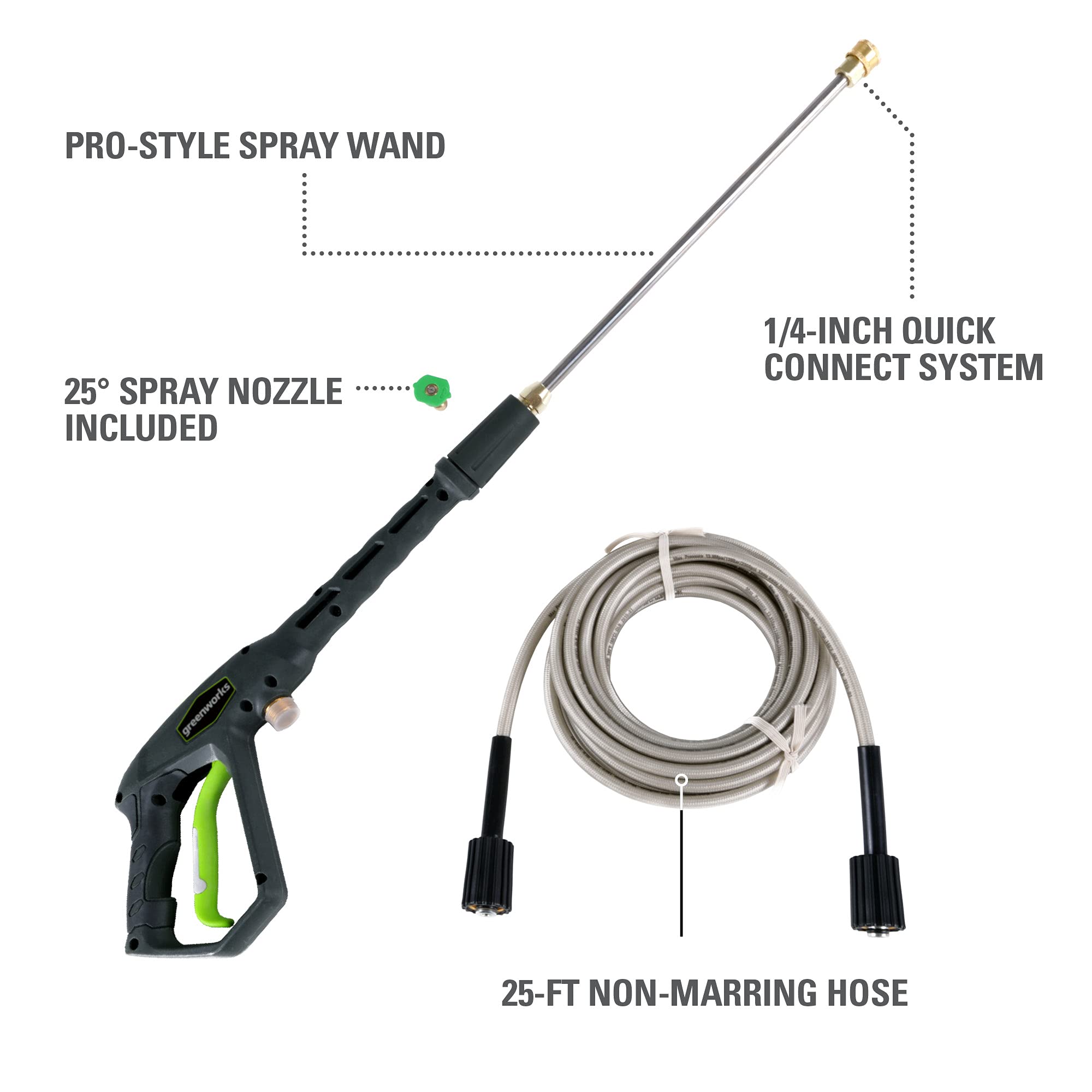 Greenworks 2000 PSI Metal Gun 