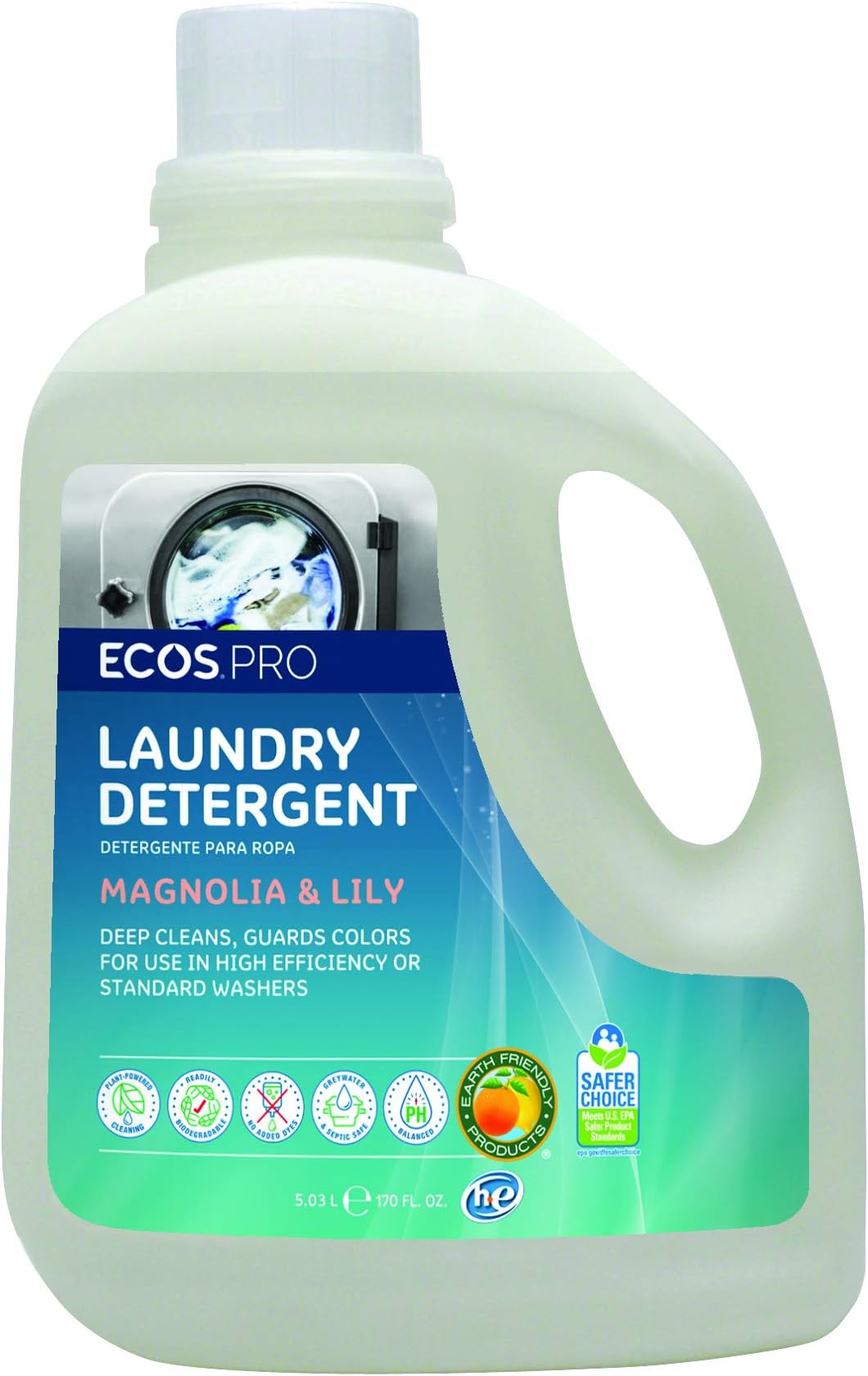 ECOS PRO PL9372/02 ECOS Liquid Laundry Detergent, Magnolia-Lily (Pack of 2)