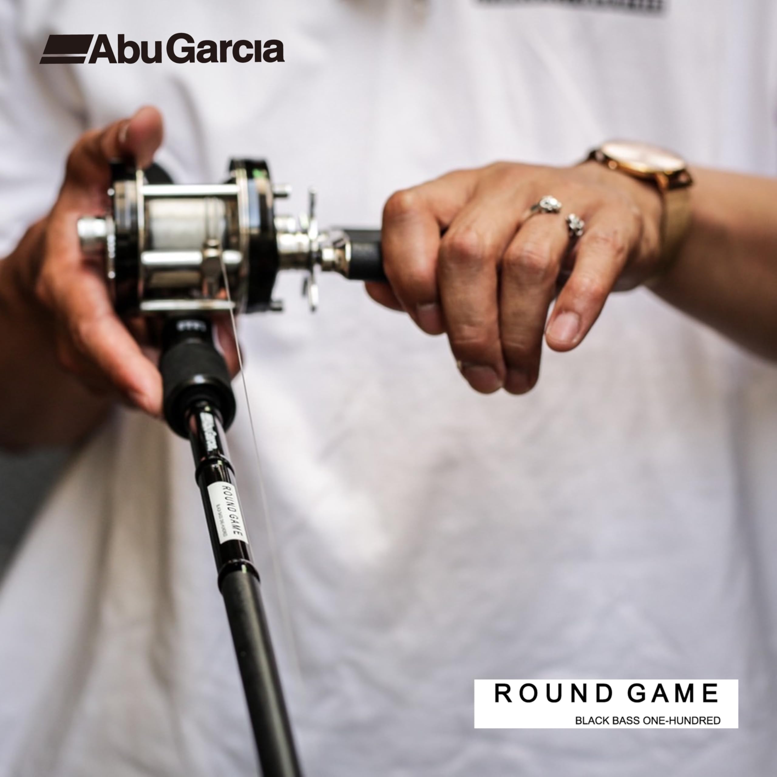 Amazon | Abu Garcia (アブガルシア) ラウンドゲーム-77XH(ブラック 