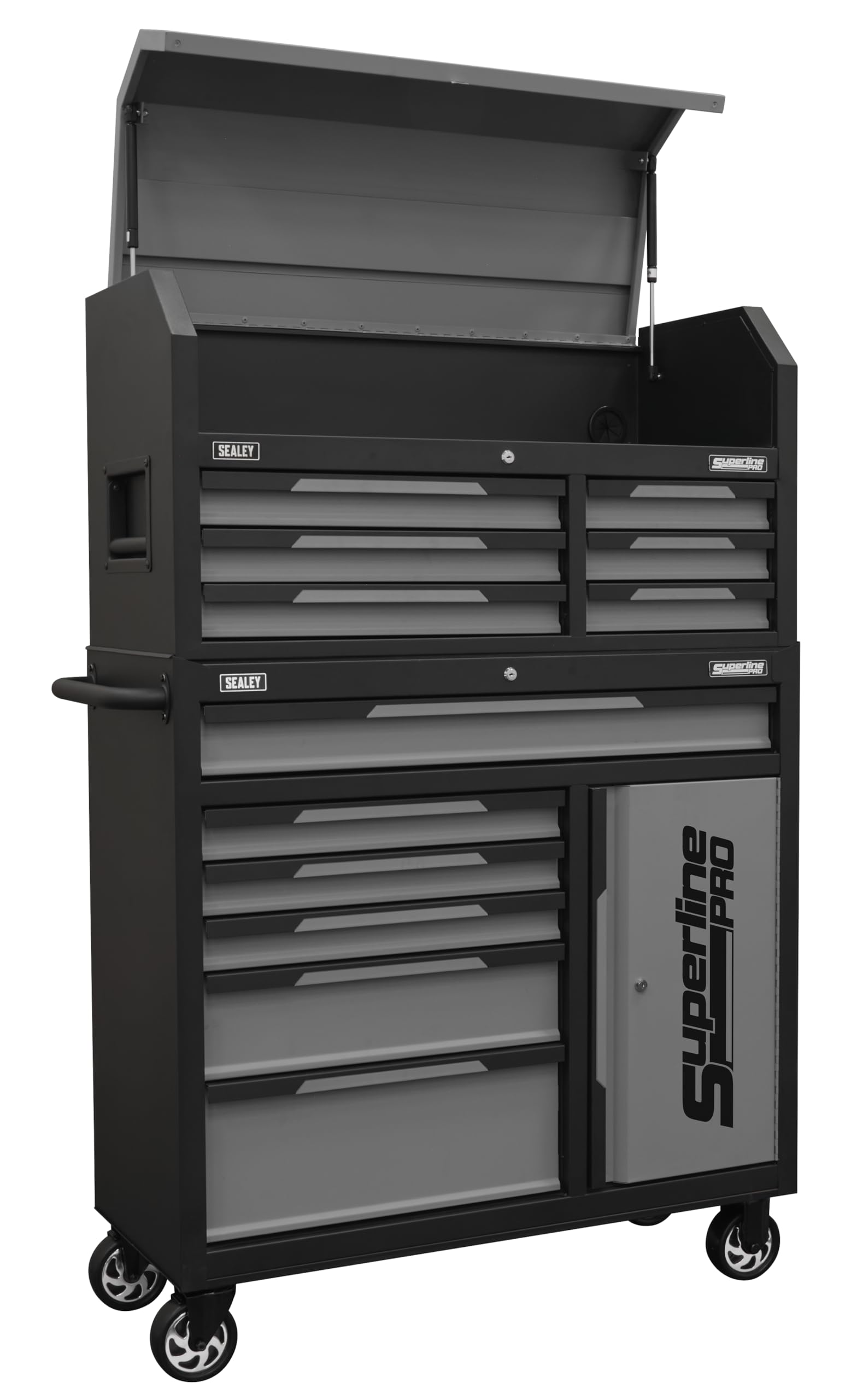 Sealey AP1080GR Superline Pro Topchest & Rollcab Combo 12 Drawer - Grey