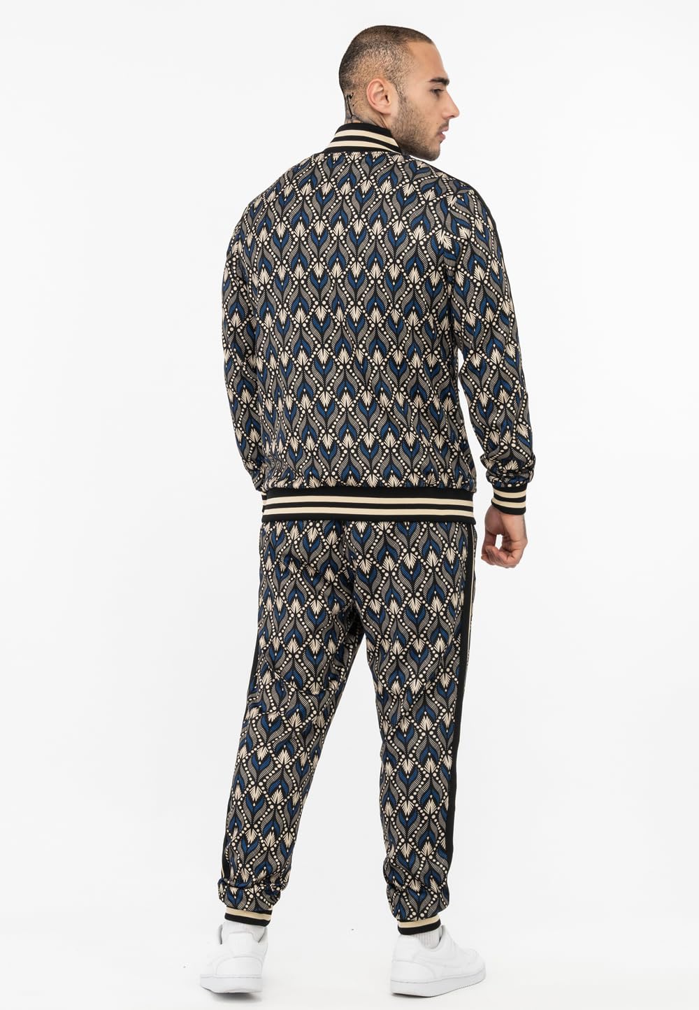Lonsdale M?ski dres treningowy w?ski krój RENDALE, wielokolorowy, L, 117573, wielokolorowy, L
