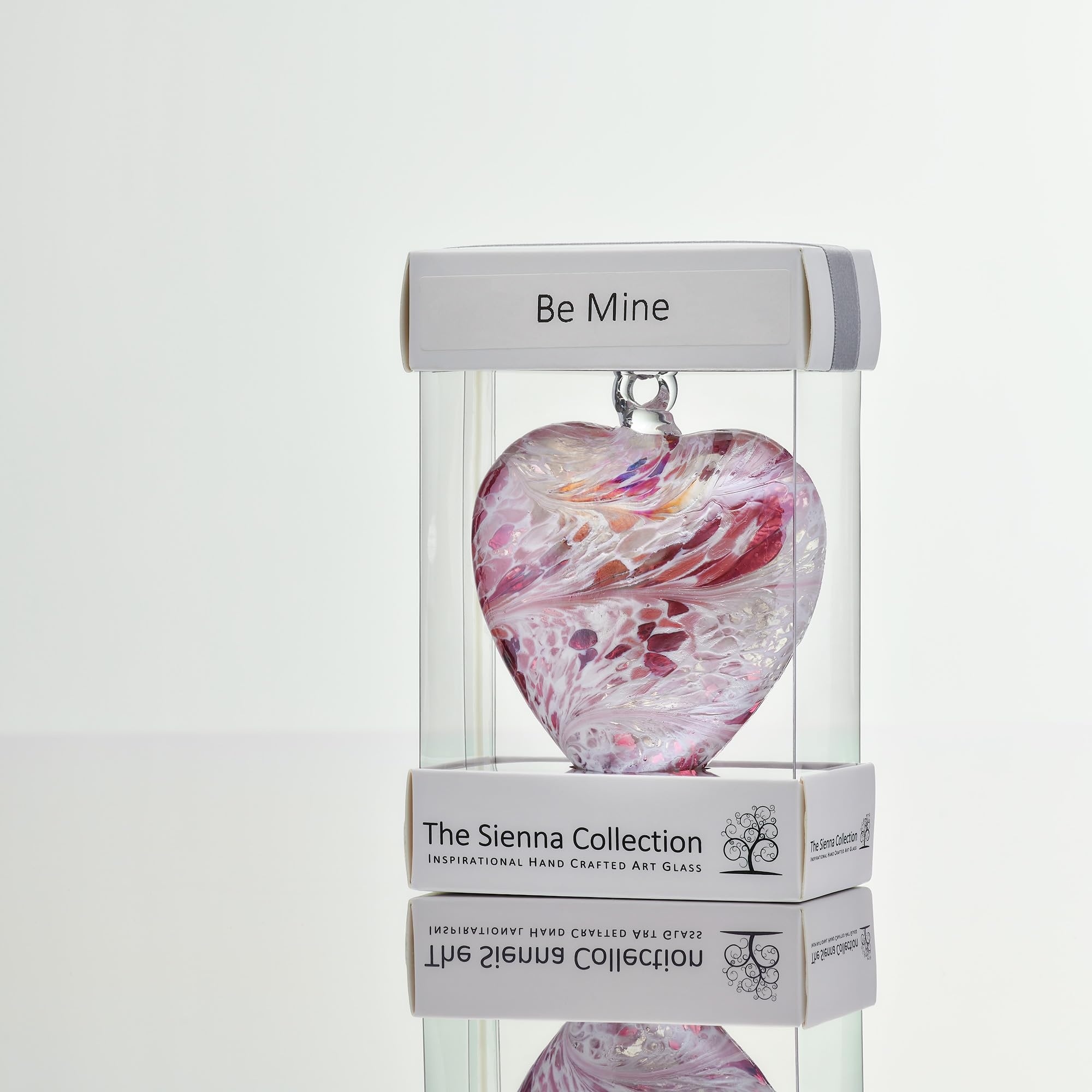 8cm Friendship Heart - Be Mine - Pastel Pink