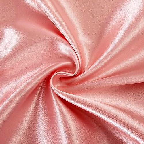 Miniatura 5 de Juego de sábanas de satén, juego de sábanas de satén sedoso extra suave con 1 sábana bajera + 1 sábana encimera + 2 fundas de almohada (4 piezas,