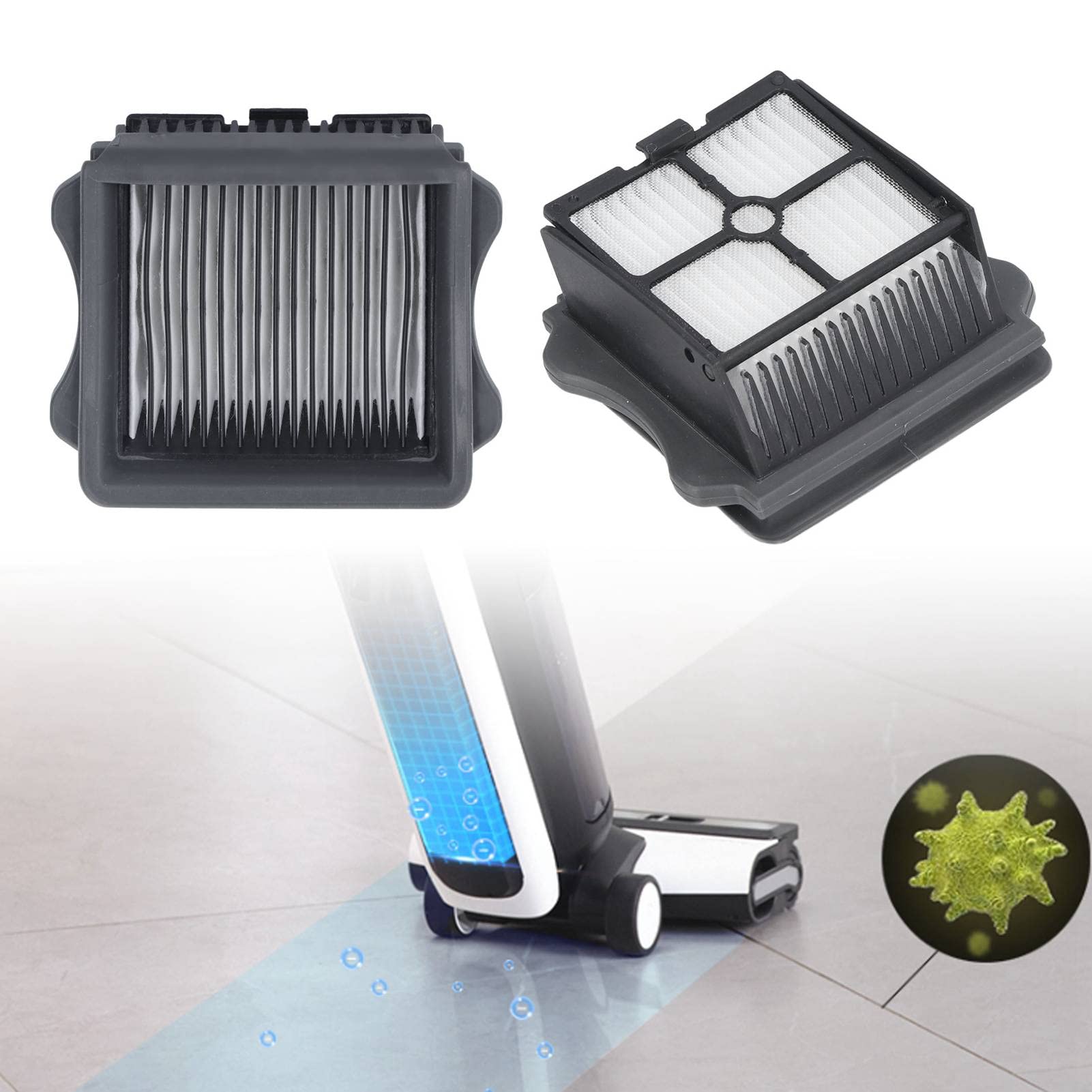 Filtri Ricambio Per Lavapavimenti - 2 Pezzi, Compatibili Con ONE3, PIUS, IFLOOR3, FW25M - Foto 9