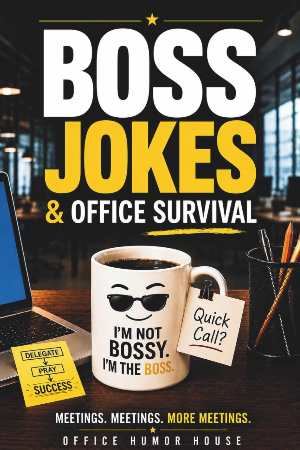 Boss Jokes & Office Survival: HR-Friendly Workplace Humor for Bosses, Coworkers & Anyone Trying to Stay Employed. A Funny Boss Gift for Modern Office Life (Funny Coworker Gifts Collection)