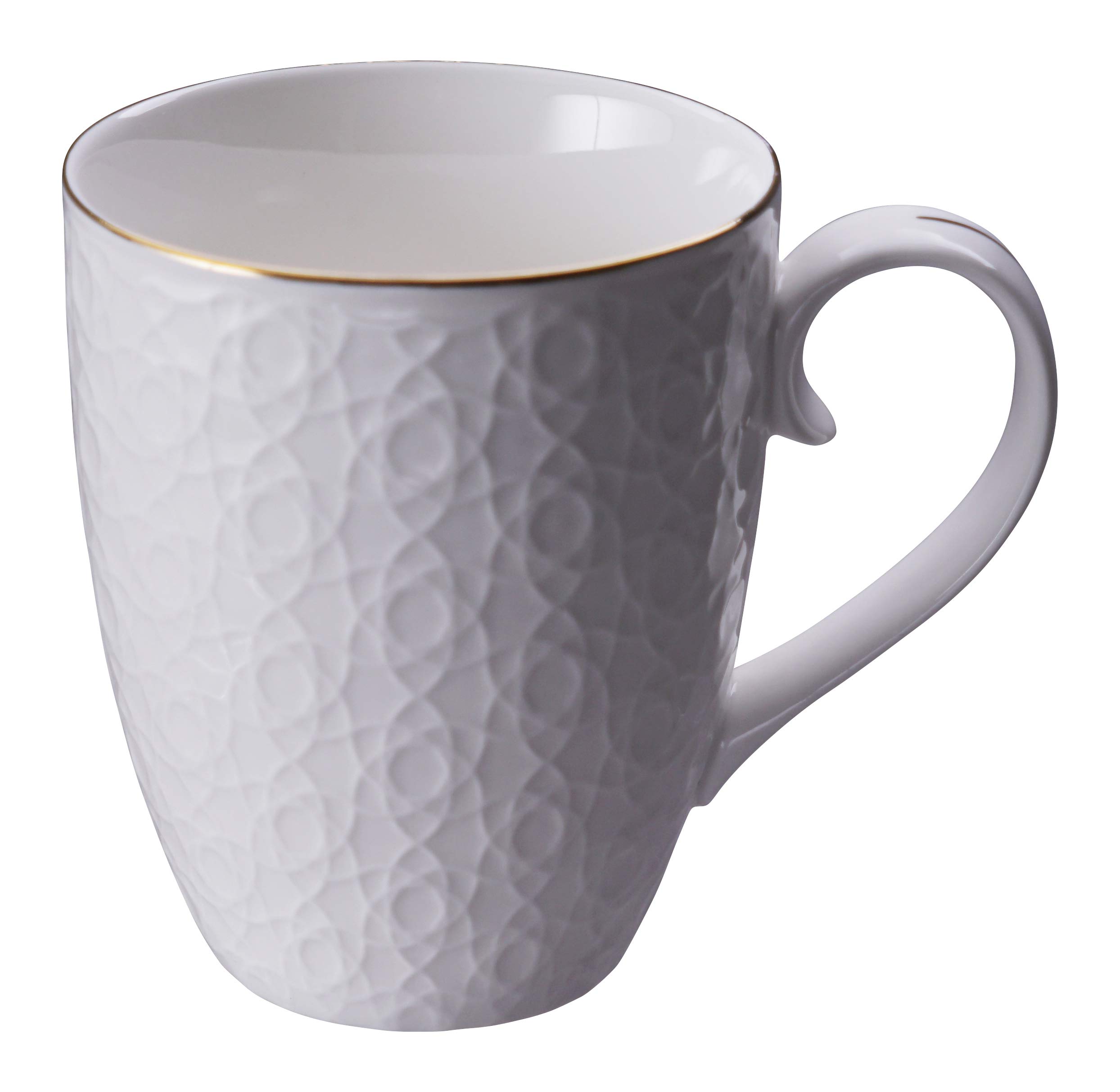 TOKYO design studio – Nippon White Gold Rim Tassen Set 4-tlg. – 380ml