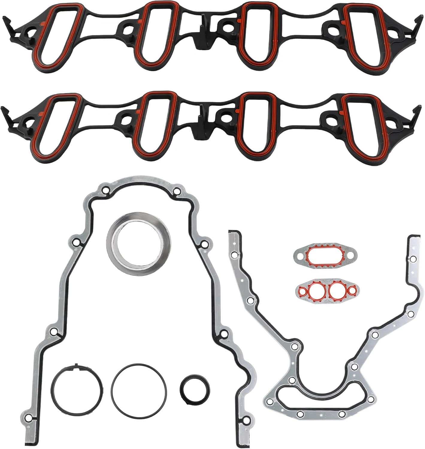 PHILTOP HS26191PT-1 Head Gasket Set Compatible with Chevy GMC Isuzu Workhorse,Silverado 1500/Tahoe 2002-2006, Suburban 1500 2002-2005, Avalanche/Yukon 2004-2006,Head Gasket kit,4.8L 5.3L