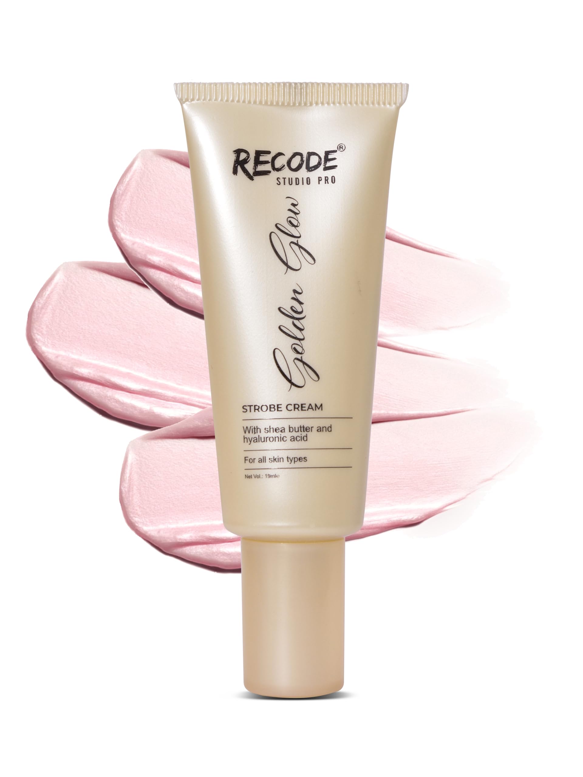 Recode Rose Gold Strobe Cream- 19 ML with Hyaluronic Acid Extract-picture-10