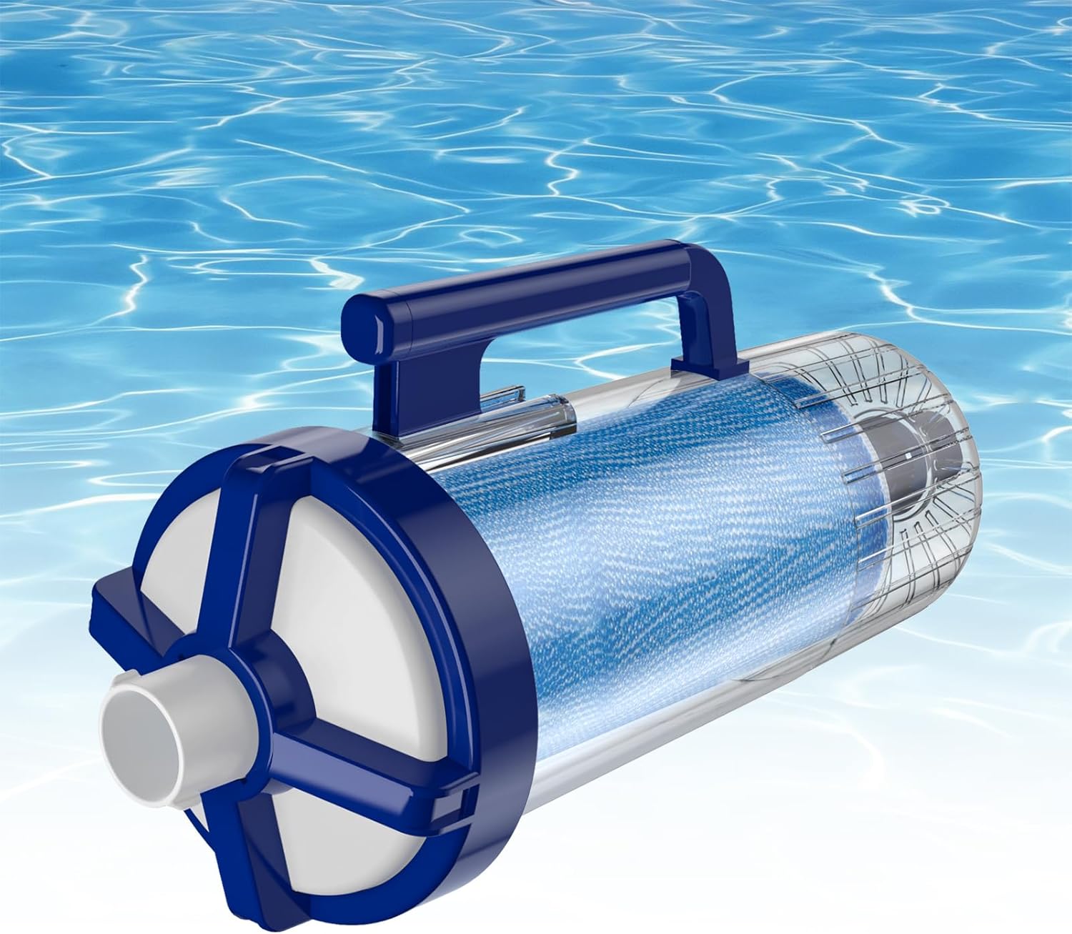 Upgraded W530 Pool Leaf Canister w/Mesh Bag Large Capacity Compatible with Hayward Pen-tair Pool Vacuum Cleaner Navigator Aquanaut Kreepy Krauly Heavy Duty Open Line Pool Leaf Catcher R211084K