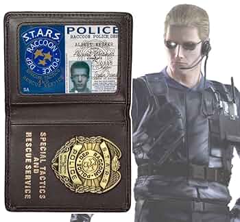 「バイオハザード　アルバート・ウェスカーの警察手帳 ブラウン」jo-db 71oGYpm0Q8L._UF350,350_QL50_.jpg