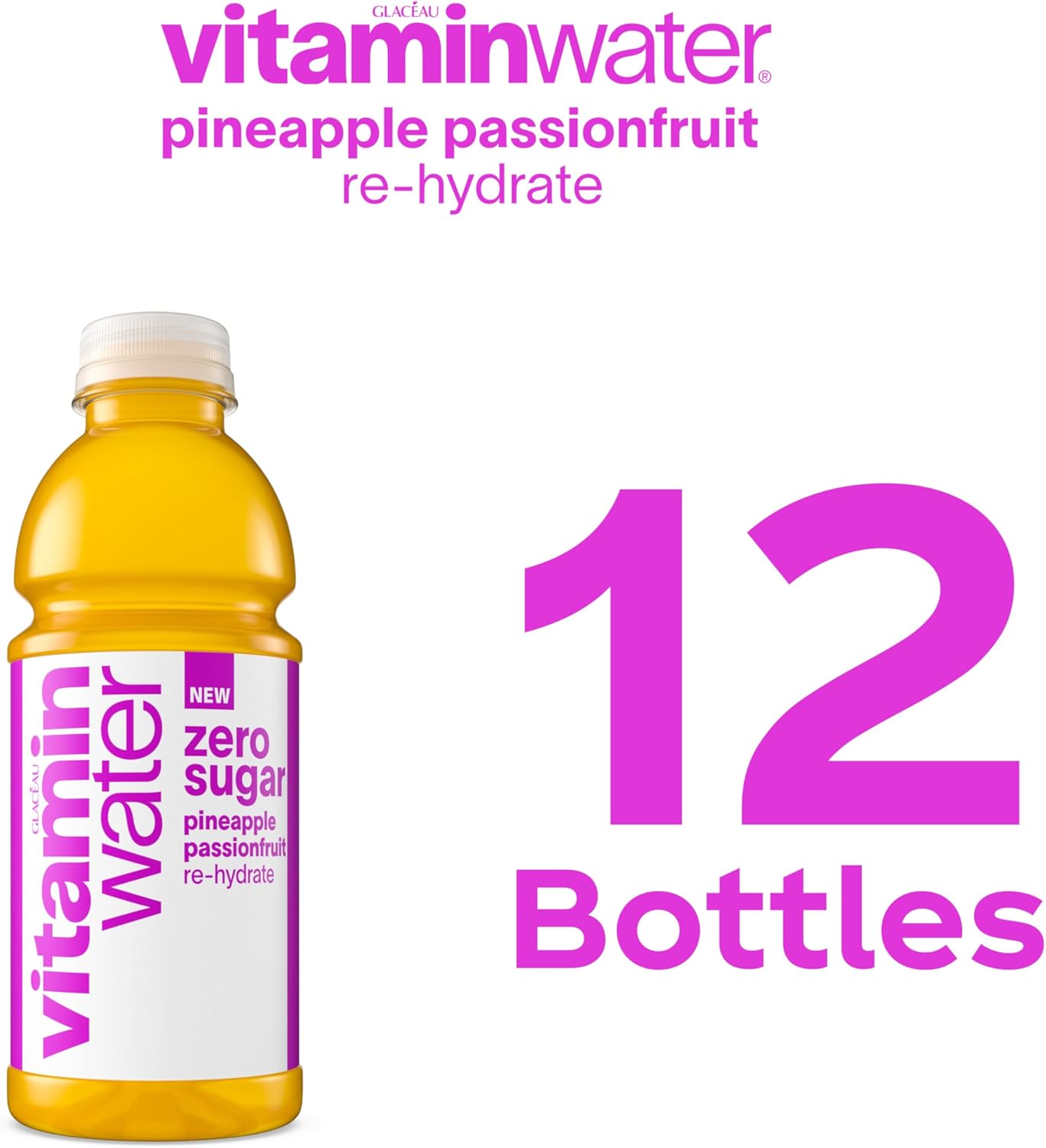 vitinwater Zero Sr Pine Passfruit Re-hydrate Nutrient
