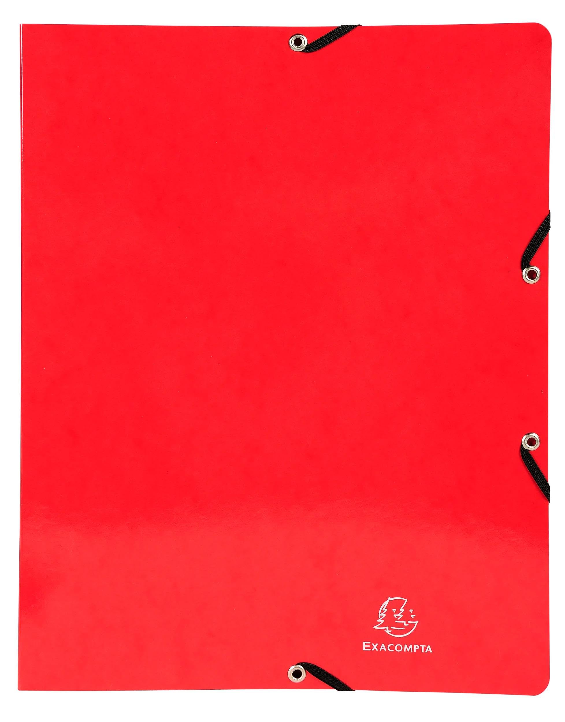 Exacompta 20 raccoglitori cartoncino lucido A4 4 anelli assortiti