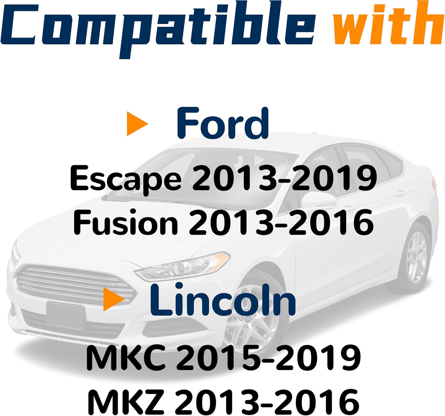 Vapor Canister Charcoal Evap Canister Compatible with Ford Fusion Escape Lincoin MKC MKZ 2013 2014 2015 2016 2017 2018 2019 Replace 994-921